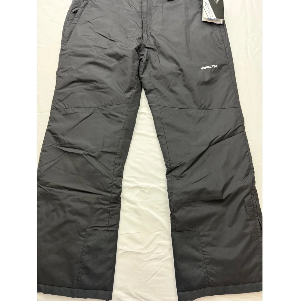 Arctix Mens Essential Insulated Snow Pants Black XL Regular Fit Ski Snowboard